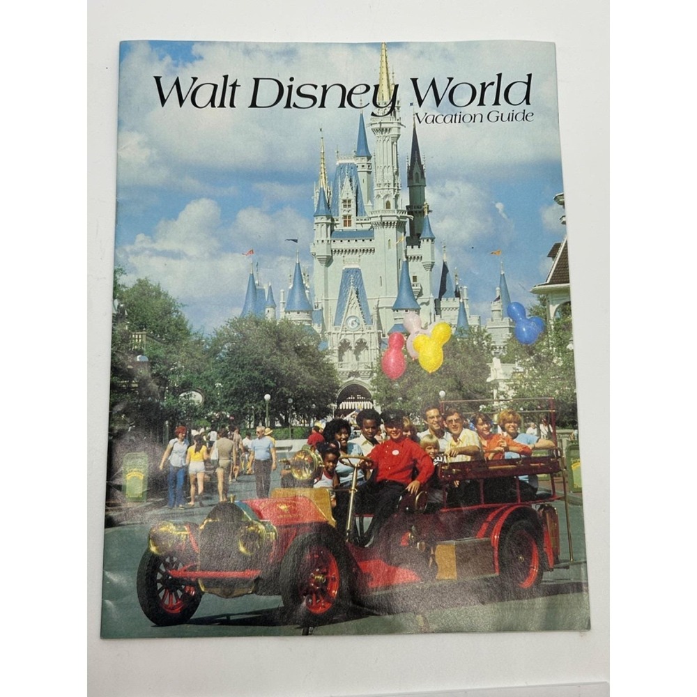 Vintage 1979 WALT DISNEY‎ WORLD Vacation Guide Brochure